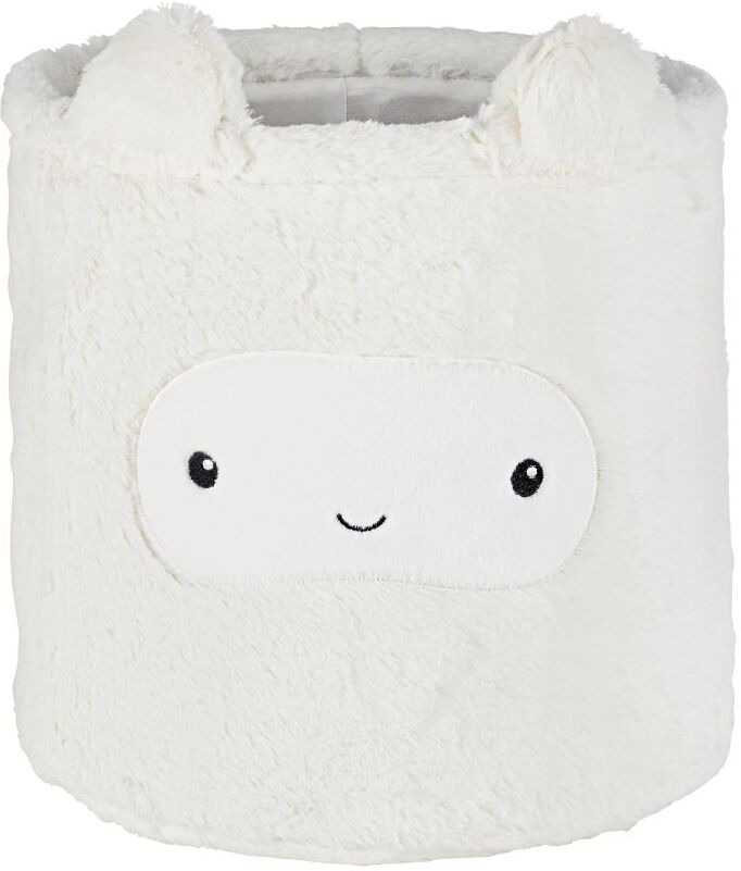 Maisons du Monde Sac de rangement enfant imitation fourrure blanche