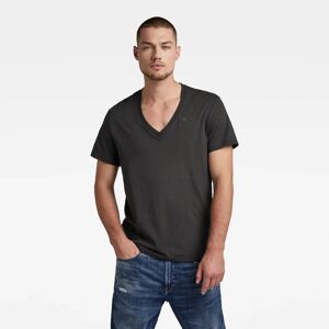G-Star RAW Lot De 2 T-Shirts Basic V-Neck - Noir - Hommes  - M