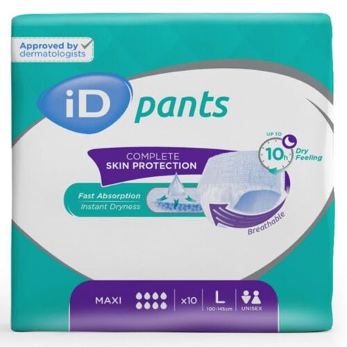 Prix id pants incontinence sous v