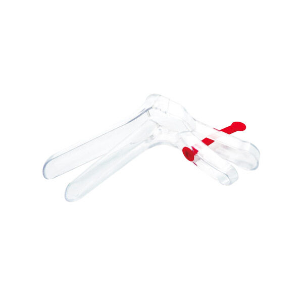 Oxypharm Spéculum vaginal CUSCO GYNOSPEC à usage unique - 26 mm - ROUGE