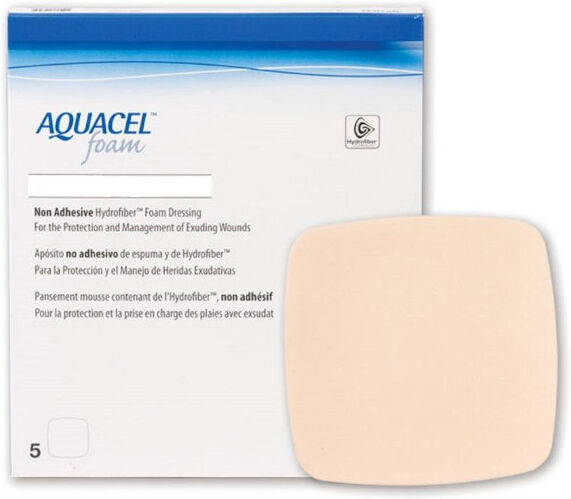 Convatec Wound Care Convatec Aquacel Foam Pansement Adhésif 8x13cm 10 unités