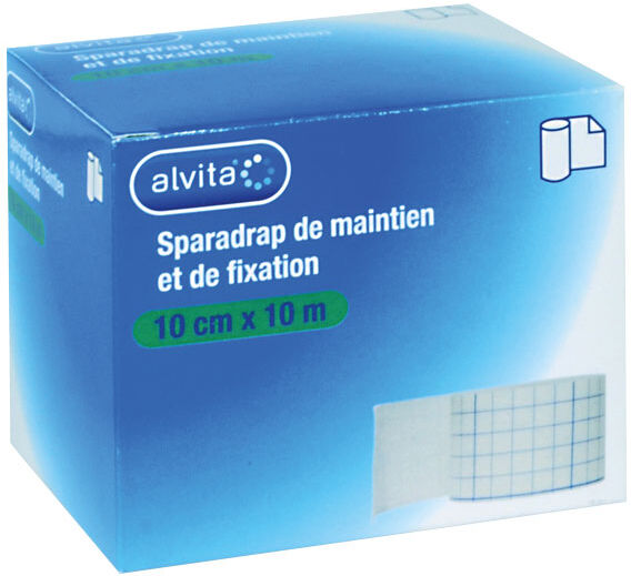 Alvita Sparadraps de Maintien et de Fixation 10cm x 10m