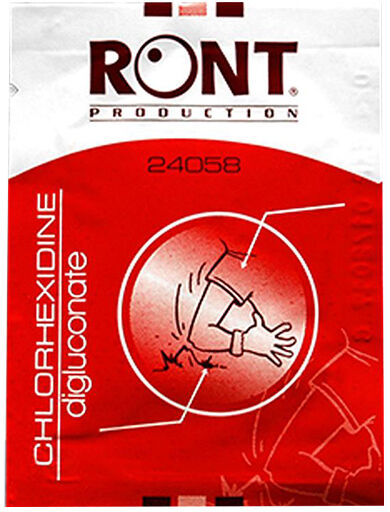 Ront Chlorhexidine Biocide Blister 10 sachets