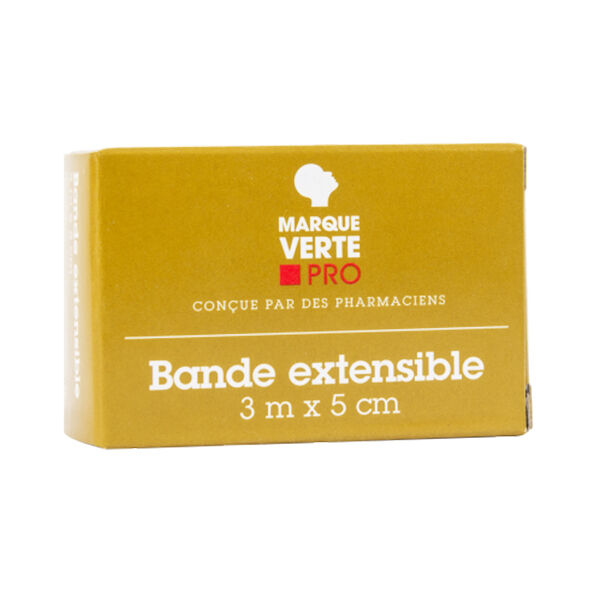 Marque Verte Bande Extensible Sous Cello 3m x 5cm 1 Unité