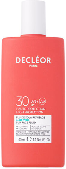 Decléor Aloé Vera Fluide Solaire Visage SPF30+ 40ml