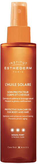 Esthederm Solaires Huile Solaire Soleil Fort 150ml