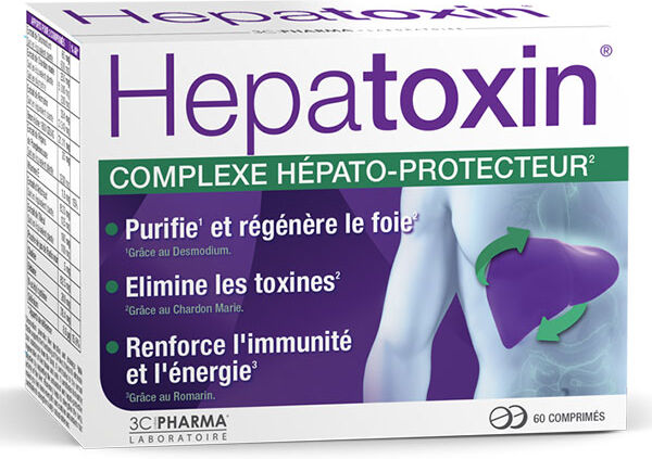 3C Pharma Hépatoxin 60 comprimés