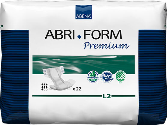 Abena Frantex Abri-Form Premium Couche Absorbante N°2 Taille L 22 unités