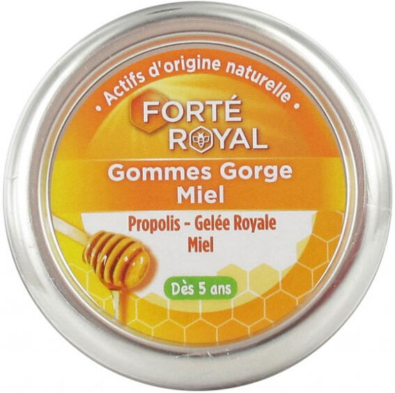 Forté Pharma Forté Royal Gomme Gorge Miel 45g