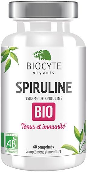 Biocyte Spiruline Bio 60 comprimés