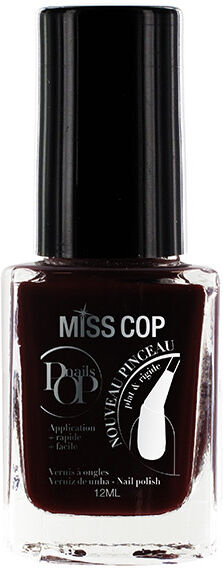 Miss Cop Vernis à Ongles Pop Nails N°14 Rouge bordeaux 12ml