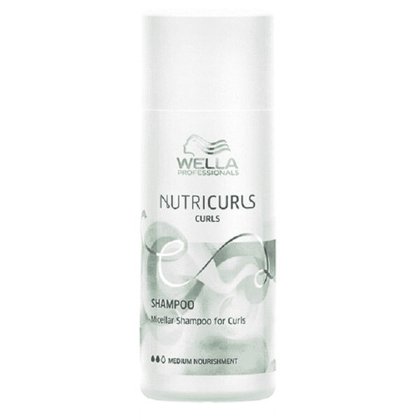 Wella Professionals Nutricurls Curls Shampooing Micellaire Cheveux Bouclés 50ml