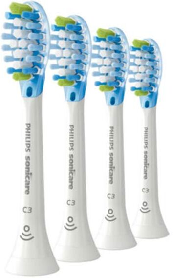 Philips Sonicare Premium Plaque Defence Têtes de Brosses Blanches 4 unités HX9044/17