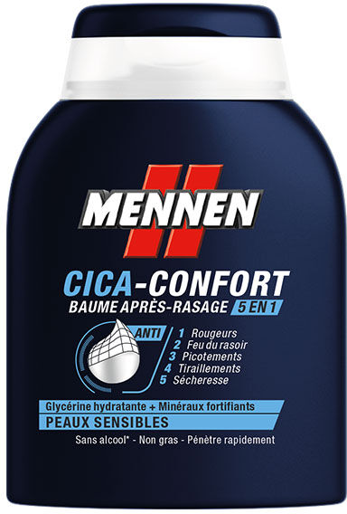 Mennen Cica-Confort Baume Après-Rasage 5en1 100ml