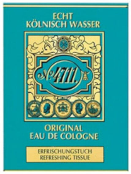 4711 Lingettes Rafraîchissantes Eau de Cologne x10