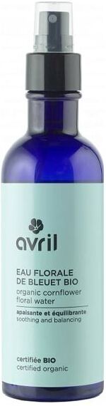 Avril Brut Eau Florale de Bleuet Bio 200ml