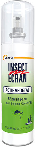 Insect Ecran Anti-Moustiques Spray Actif Végétal 100ml