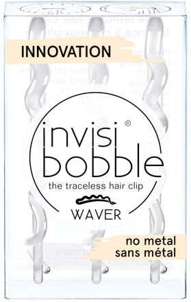 Invisibobble Barettes Crystal Clear 3 unités