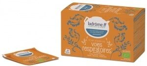 Ladrôme Infusion Voies Respiratoires Bio 20 sachets