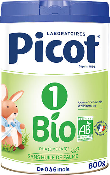 Picot Bio Lait 1er Âge 800g