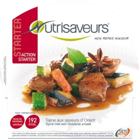 Nutrisaveurs Minceur Starter Plat Cuisiné Tajine aux Saveurs d'Orient 270g