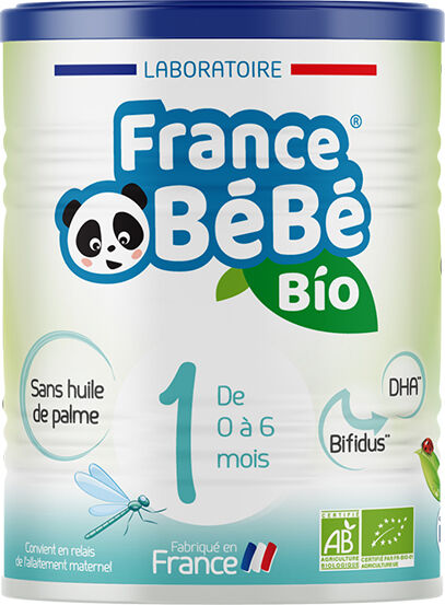 France Bébé Nutrition France Bébé Bio Lait 1er Âge 400g