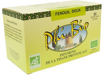 Tisane Provencale Tisane Provençale Phi Bio Fenouil Doux 20 sachets