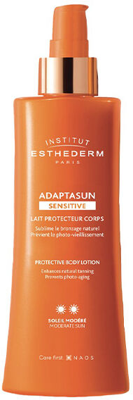 Esthederm Adaptasun Peaux Sensibles Lait Corps Soleil Modéré 200ml