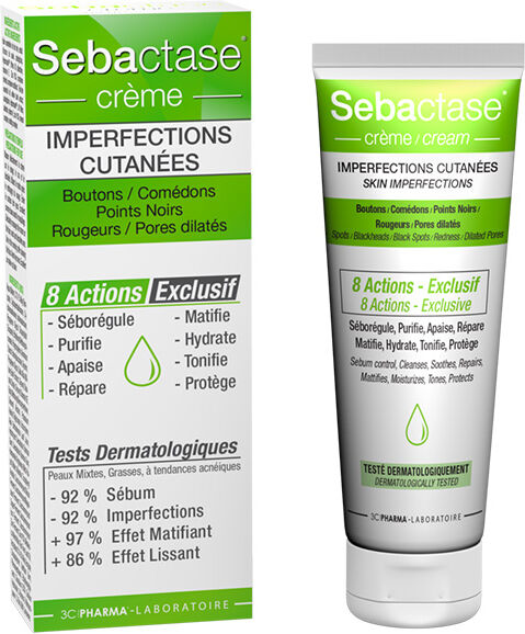 3C Pharma Sébactase Crème Imperfections Cutanées 50ml