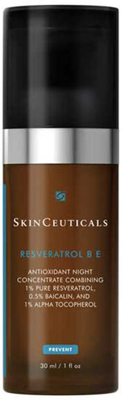 SkinCeuticals Antioxydants Resveratrol B E Sérum Réparateur Nuit Visage 30ml