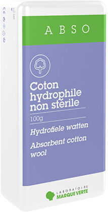 Marque Verte Pro Coton Hydrophile 100g