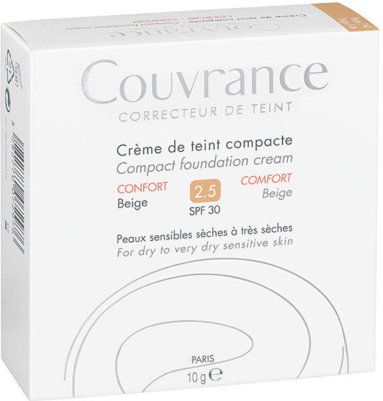 Avène Couvrance Crème de Teint Compacte Confort N°2.5 Beige 10g