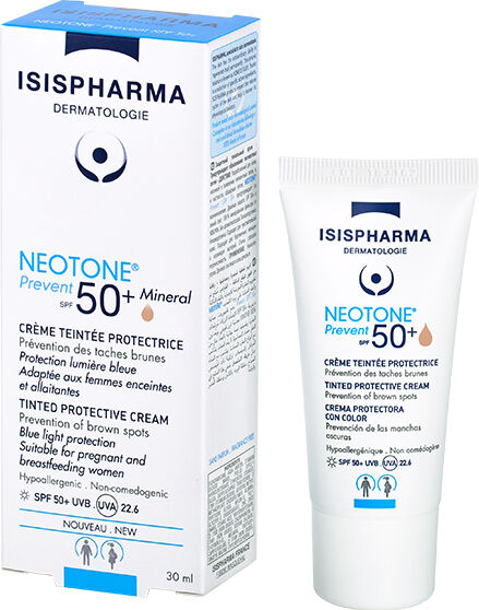 Isispharma Neotone Prevent SPF50+ Crème Teintée Minérale 30ml