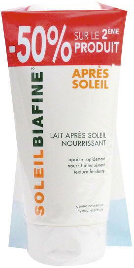 Biafine SoleilBiafine Lait Après-Soleil Nourrissant Lot de 2 x 150ml