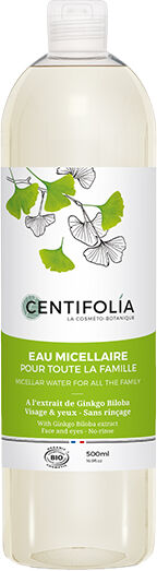 Centifolia Douceur et Hydratation Eau Micellaire Bio 500ml