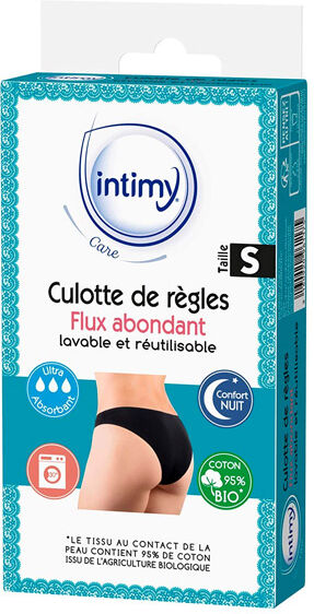 Intimy Culotte de Règles Flux Abondant Taille S 1 unité