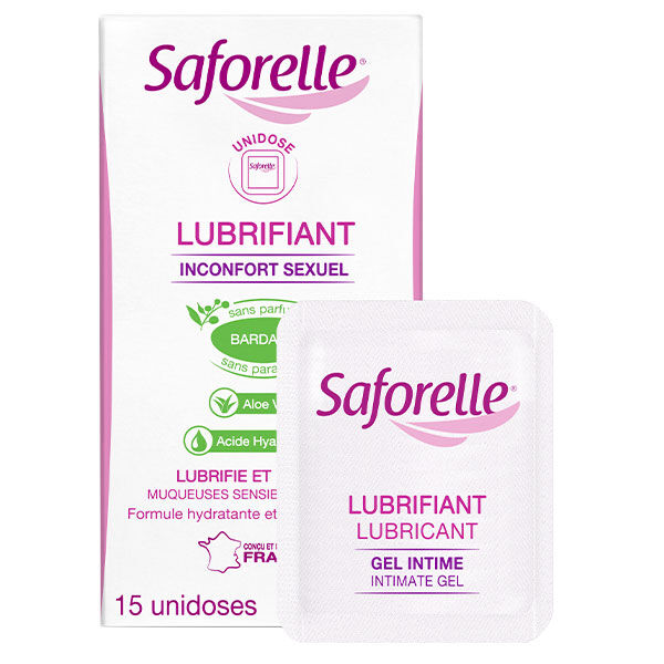 Saforelle Soin & Hygiène Lubrifiant 15 unidoses