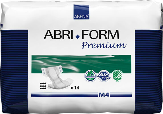 Abena Frantex Abri-Form Premium Couche Absorbante N°4 Taille M 14 unités