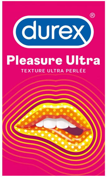 Durex Pleasure Ultra Préservatif Texture Ultra Perlée 2 unités