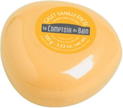 Le Comptoir du Bain Savon Galet Vanille Epicée 100g