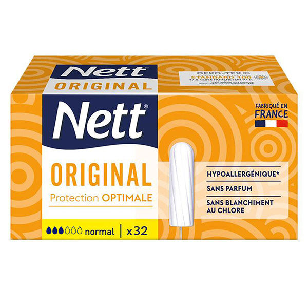 Nett Original Tampons Digitaux Normal 32 unités
