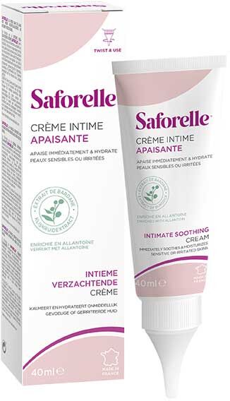 Saforelle Soin & Hygiène Crème Apaisante Intime 40ml