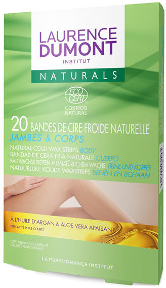 Laurence Dumont Institut Naturals Cire Froide Corps 20 Bandes