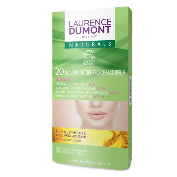 Laurence Dumont Institut Naturals Cire Froide Visage 20 Bandes