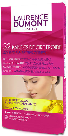 Laurence Dumont Institut Bandes Cire Froide Sourcils & Petites Zones 32 unités