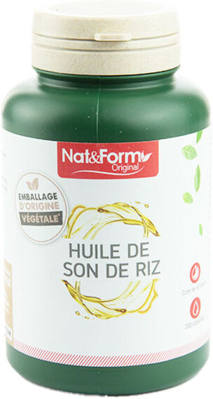 Nat & Form Original Son de Riz 200 capsules