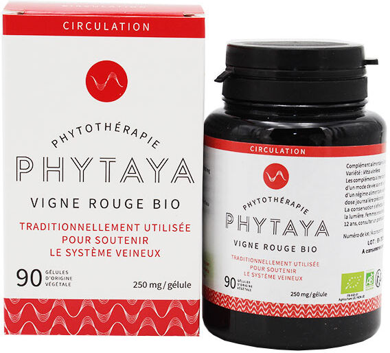 Phytaya Circulation Vigne Rouge Bio 90 gélules