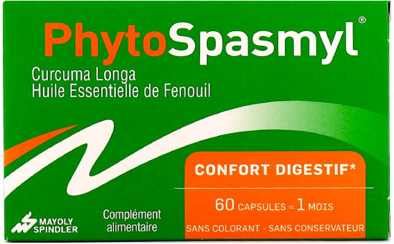 Mayoly CHC PhytoSpasmyl 60 capsules