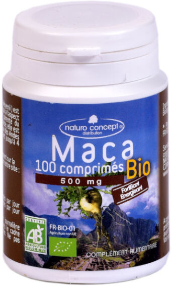 Naturo Concept Plantes d'Amazonie Maca Bio 100 comprimés