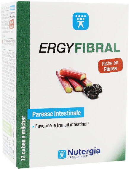 Nutergia Ergyfibral 12 cubes à mâcher